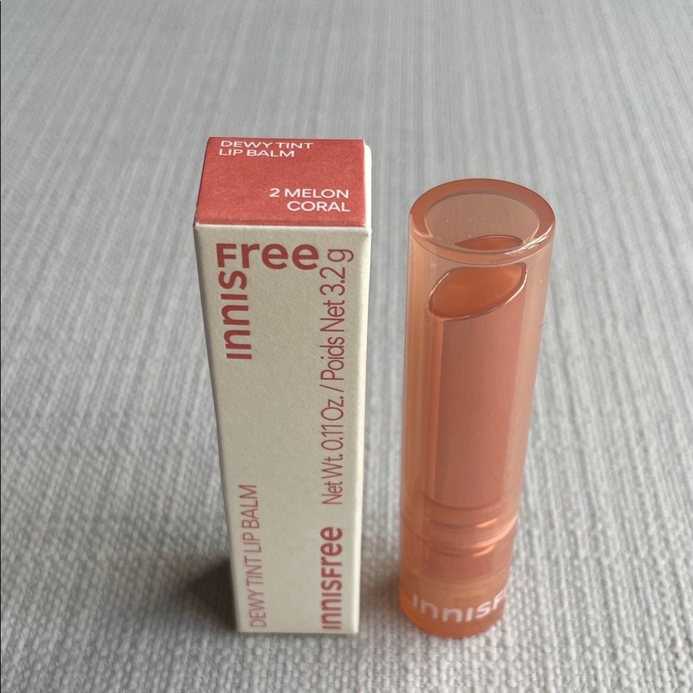 Innisfree Dewy Tint Lip Balm - 2 Melon Coral